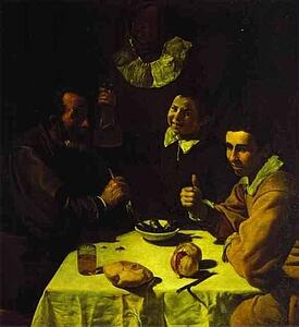 Art Print - Three Men At Table