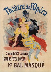 Theatre Art Print - Théâtre De L'opéra Samedi 22 Janvier