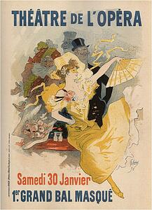 Theatre Art Print - Théâtre De L'opéra Samedi 30 Janvier