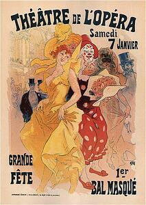 Theatre Art Print - Théâtre De L'opéra Samedi 7 Janvier