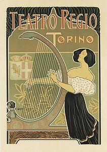 Theatre Art Print - Théâtre Royal De Turin