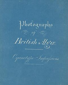 Title Art Print - Title Page Of Photographs Of British Algae Cyanotype Impressions