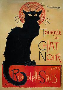 Théophile Steinlen Art Print - Tournée Du Chat Noir De Rodolphe Salis