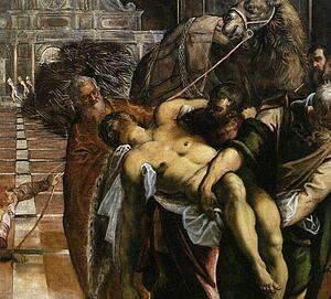 Art Print - Translation Of The Body Of St. Mark. Detail