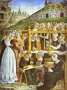 Triumph Of Minerva. Detail From "march" From The Cycle Of The Months - Art Print Art Print - Triumph Of Minerva. Detail From "march" From The Cycle Of The Months