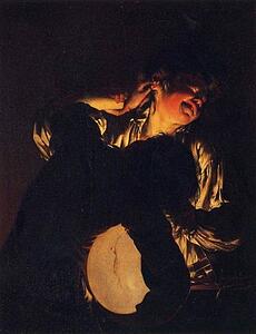 Art Print - Two Boys Fighting Over A Bladder