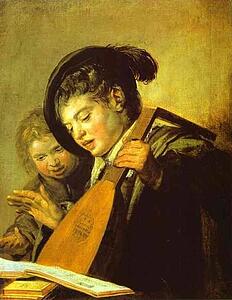 Art Print - Two Boys Singing