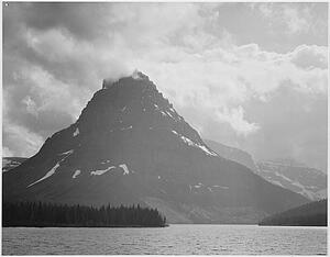 Glacier National Park Art Print - Two Medicine Lake, Glacier National Park, Montana. Photographs Of National Parks And Monuments, Compiled 1941 - 1942, Documenting The Period Ca. 1933 - 1942.