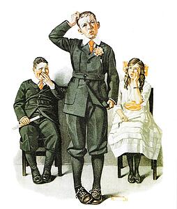 Standing Art Print - Valedictorian
