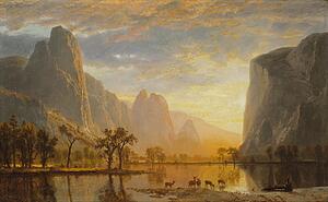 Bierstadt Art Print - Valley Of The Yosemite
