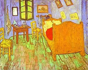 Art Print - Van Gogh's Bedroom In Arles. Saint-Rémy
