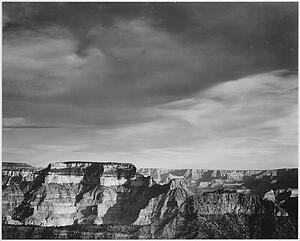 From North Rim Art Print - View From The North Rim, "grand Canyon National Park, " Arizona. Photographs Of National Parks And Monuments, Compiled 1941 - 1942, Documenting The Period Ca. 1933 - 1942.