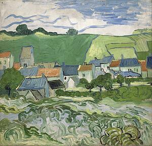 Gogh Auvers Art Print - View Of Auvers