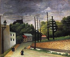 Art Print - View Of Malakoff, Paris Region