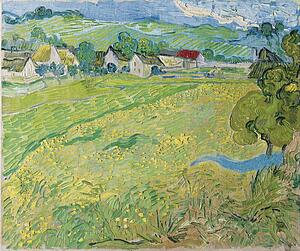 Nearest Art Print - View Of Vessenots Near Auvers