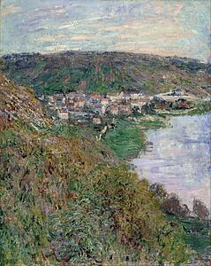 Vetheuil Art Print - View Of Vétheuil