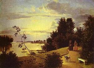 Art Print - View On Yelagin Island In St. Petersburg