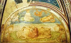 Vision Of John The Evangelist On Patmos - Art Print Art Print - Vision Of John The Evangelist On Patmos