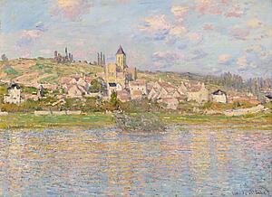 Vetheuil Art Print - Vétheuil