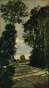 Farming Art Print - Walk (Road Of The Farm Saint-Siméon)