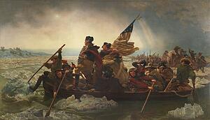 Emanuel Leutze Art Print - Washington Crossing The Delaware