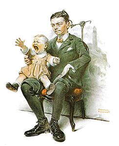 Sitting Art Print - Watch The Bird