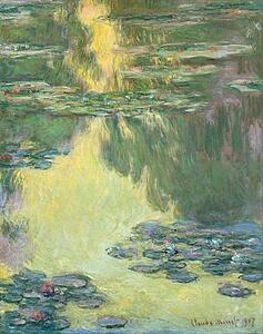 Waterlilies Art Print - Waterlilies