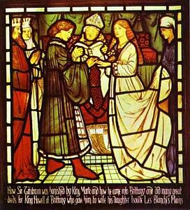 Art Print - Wedding Of Sir Tristram