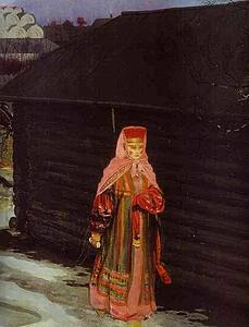 Wedding Train In Xvii Century Moscow. Detail - Art Print Art Print - Wedding Train In Xvii Century Moscow. Detail