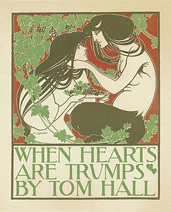 Her Art Print - When Hearts Are Trumps