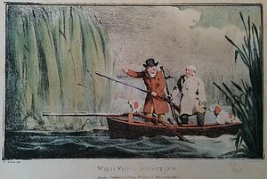 Wild Art Print - Wild Fowl Shooting