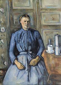 Paul A Art Print - Woman With A Coffeepot