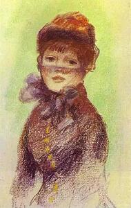 Art Print - Young Woman With A Veil